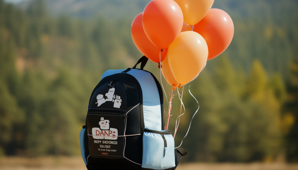 Economie - Le choix des messages publicitaires pour des ballons sac à dos percutants