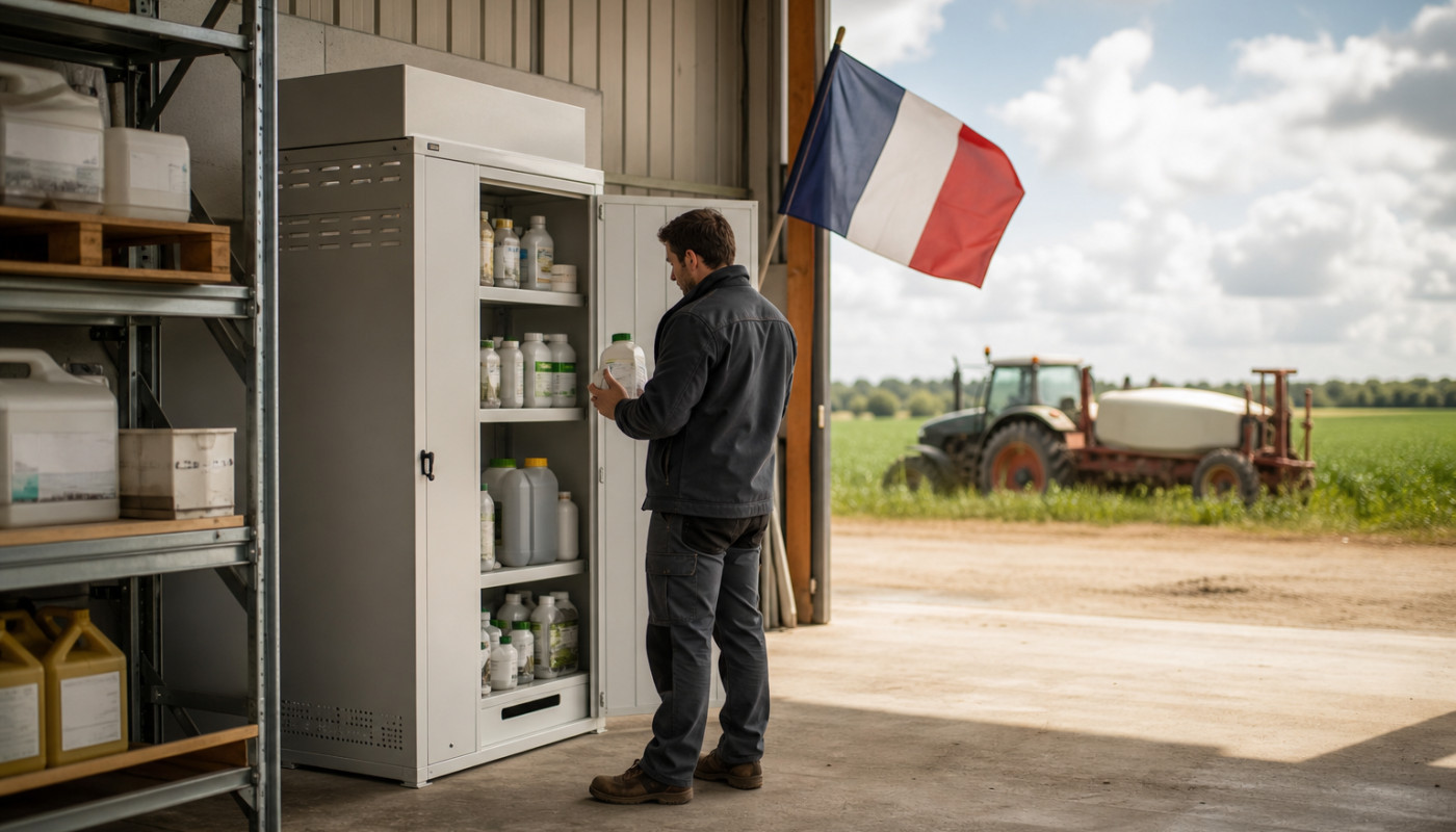 Pourquoi investir dans une armoire phytosanitaire made in France devient-il stratégique ?